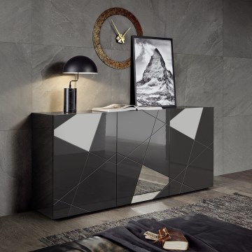 TAVRI Anthracite Chest of Drawers