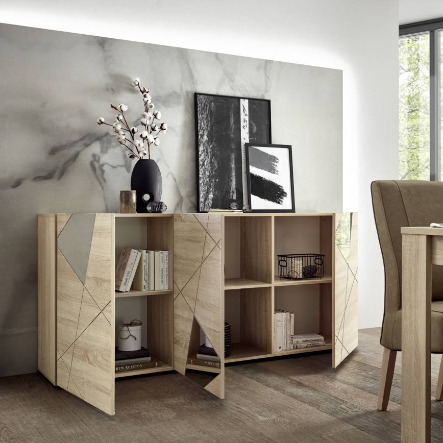 TAVRI chest of drawers, Sonoma Oak