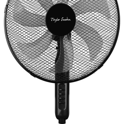 Taylor Swoden - 122 cm Pedestal Fan, 50W/230V, Black