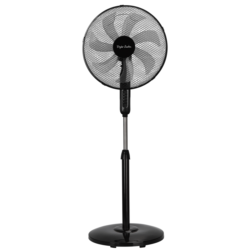 Taylor Swoden - 122 cm Pedestal Fan, 50W/230V, Black