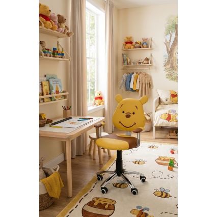 TEDDY Office Chair, Brown/Yellow