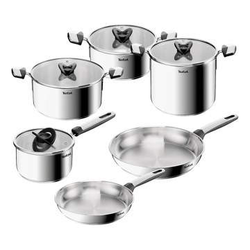 Tefal - 10-piece EMOTION+ cookware set