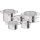 Tefal - 10-piece NORDICA cookware set made of stainless steel