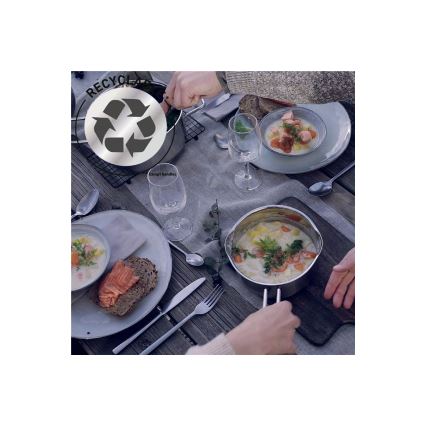 Tefal - 10-piece NORDICA cookware set made of stainless steel