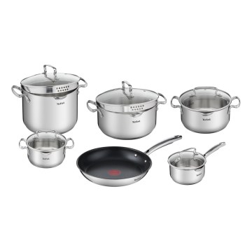Tefal - 11-piece cookware set DUETTO+