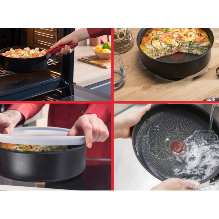 Tefal - 3-piece frying pan set INGENIO SO'LIGHT