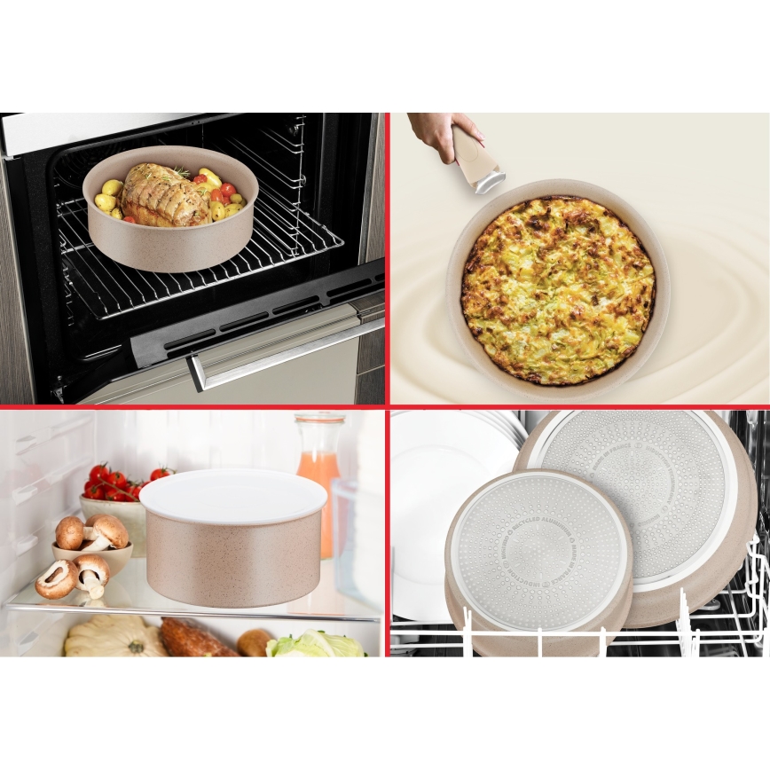 Tefal - 3-piece pan set INGENIO DELIGHT