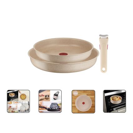 Tefal - 3-piece pan set INGENIO DELIGHT