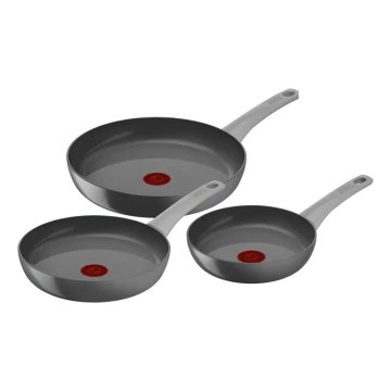 Tefal - 3-piece RENEW ON frying pan set