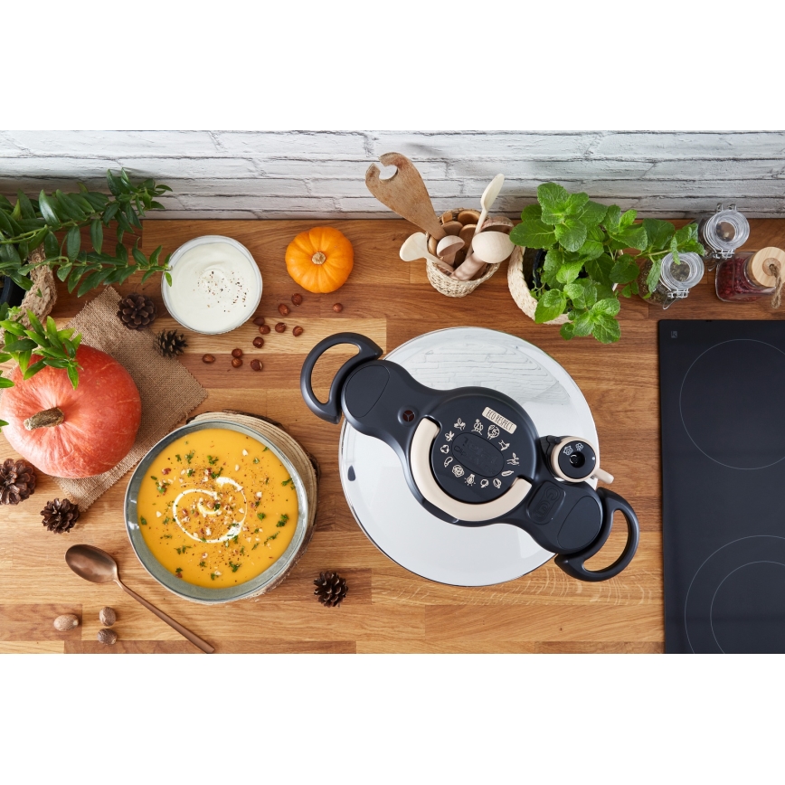 Tefal - 6 L Pressure Cooker CLIPSINMINUT' NATURAL ECO RESPECT