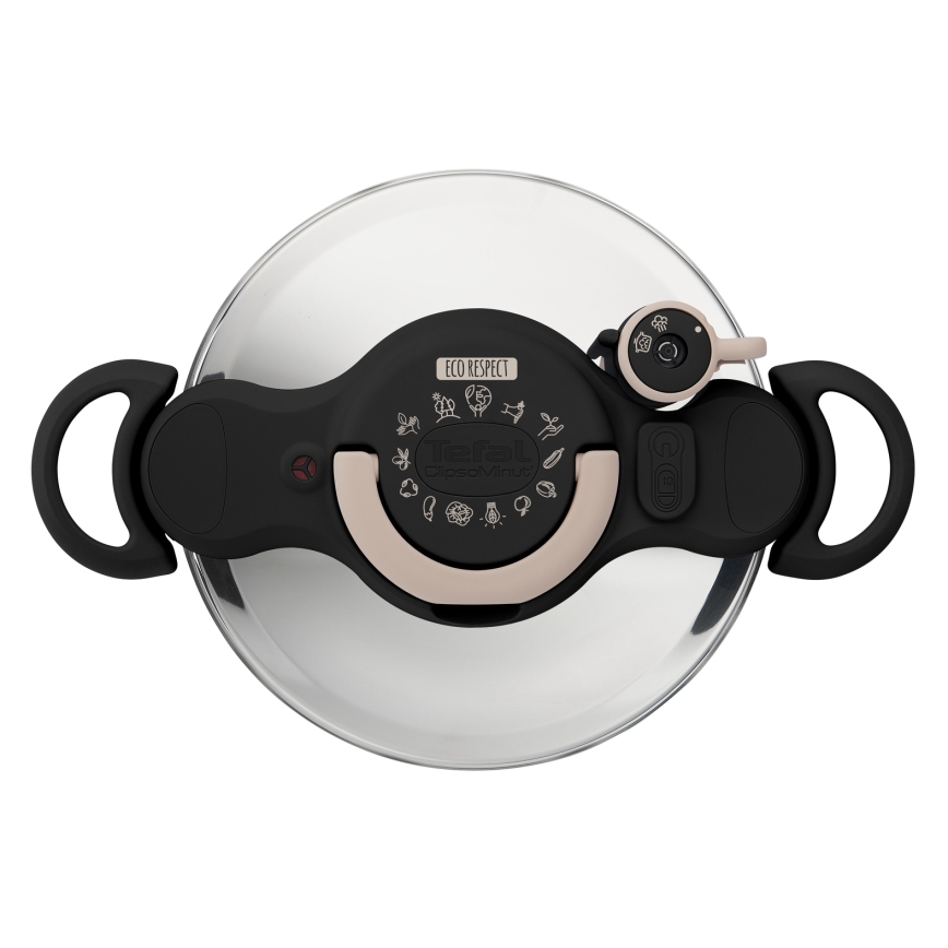 Tefal - 6 L Pressure Cooker CLIPSINMINUT' NATURAL ECO RESPECT