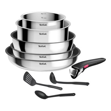 Tefal - 9-piece INGENIO COOK stainless steel cookware set
