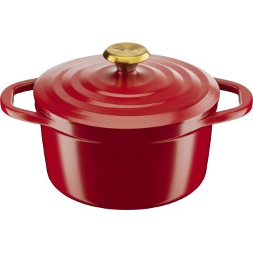 Tefal - AIR 20 cm Saucepan with lid, red