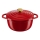 Tefal - AIR 24 cm Casserole with Lid, Red