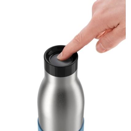 Tefal - Bottle 500 ml BLUDROP stainless steel/blue
