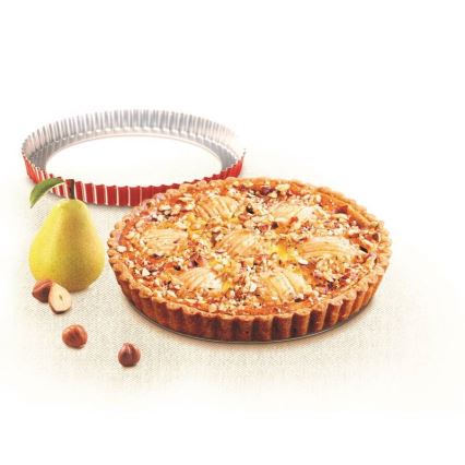 Tefal - Cake form with removable base DELIBAKE 28 cm red