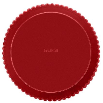 Tefal - Cake form with removable base DELIBAKE 28 cm red