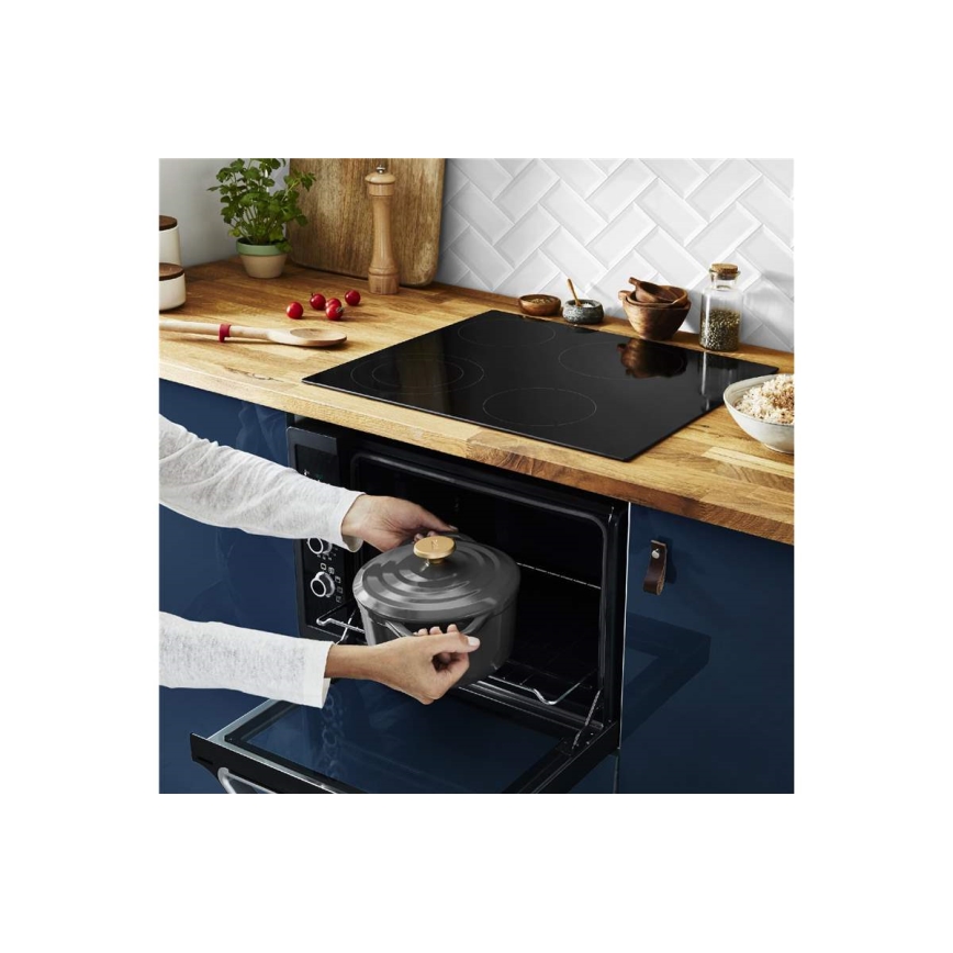 Tefal - Casserole with a lid AIR 20 cm anthracite