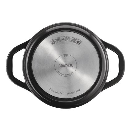 Tefal - Casserole with a lid AIR 20 cm anthracite