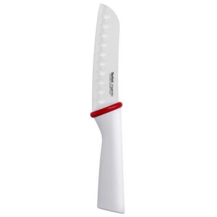 Tefal - Ceramic knife santoku INGENIO 13 cm white/red