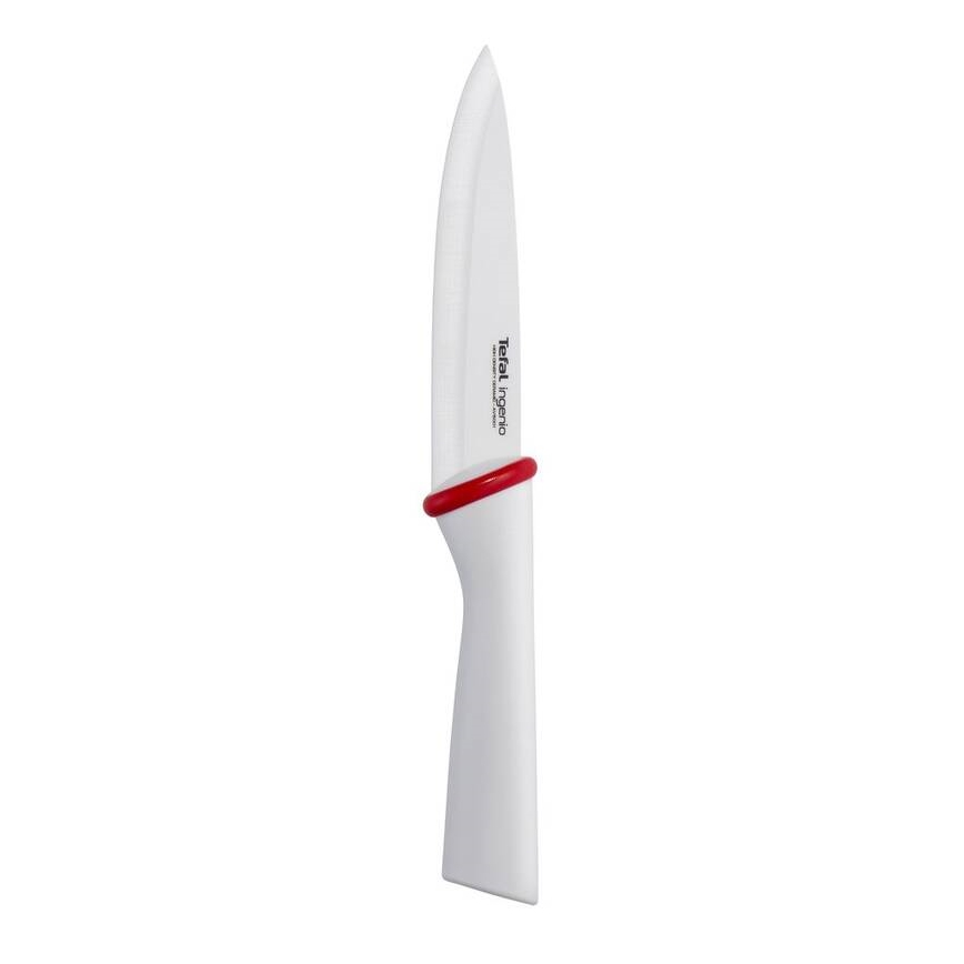 Tefal - Ceramic knife universal INGENIO 13 cm white/red