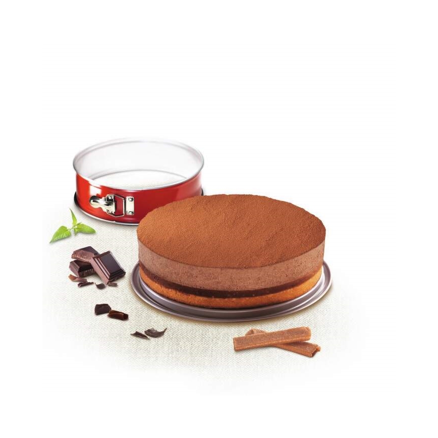 Tefal - Collapsible cake form DELIBAKE 19 cm red