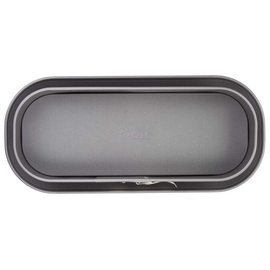 Tefal - Collapsible oval baking form DELIBAKE 30x11 cm red