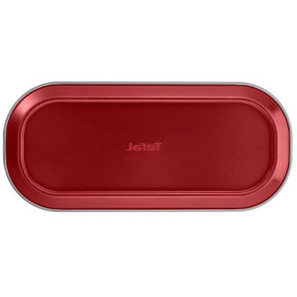 Tefal - Collapsible oval baking form DELIBAKE 30x11 cm red