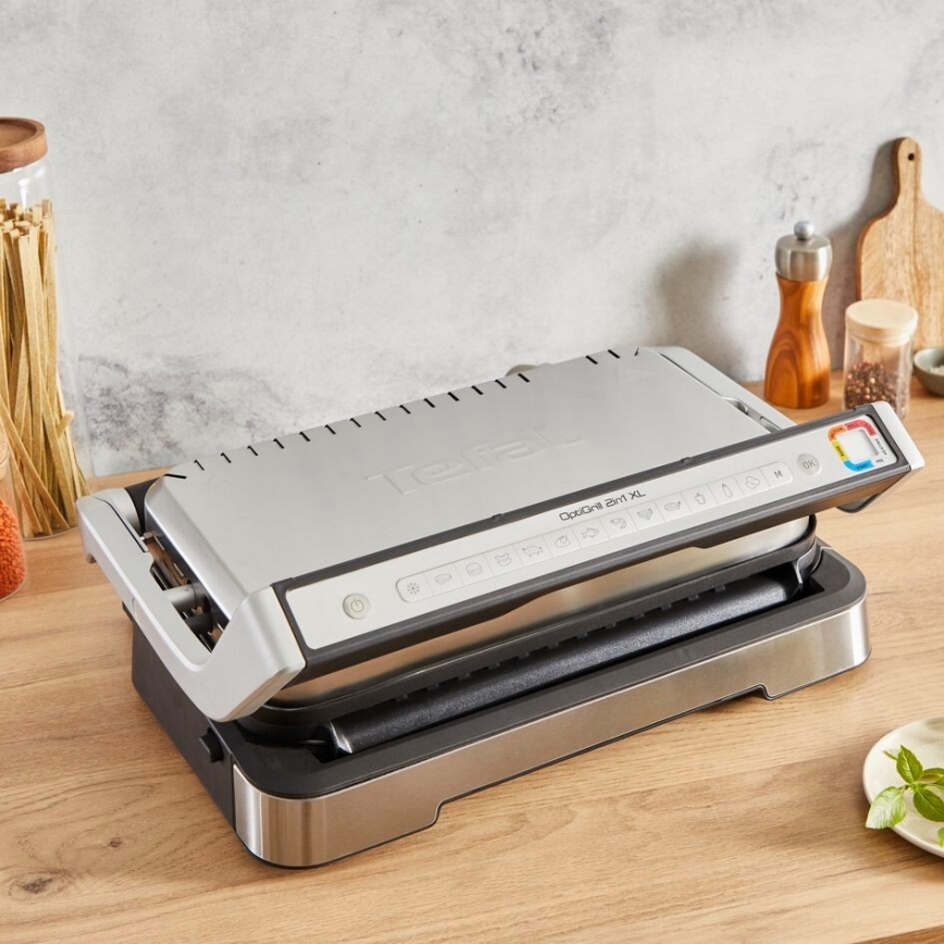 Tefal - Contact grill OPTIGRILL 2in1 2000W/230V
