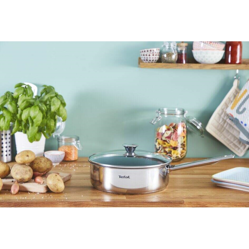 Tefal - COOK EAT 24 cm Deep Pan with Lid
