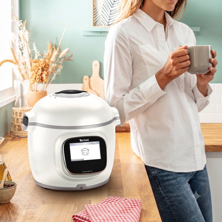 Tefal - COOK4ME TOUCH PRO 6 l Multifunctional Electric Pressure Cooker 1600W/230V