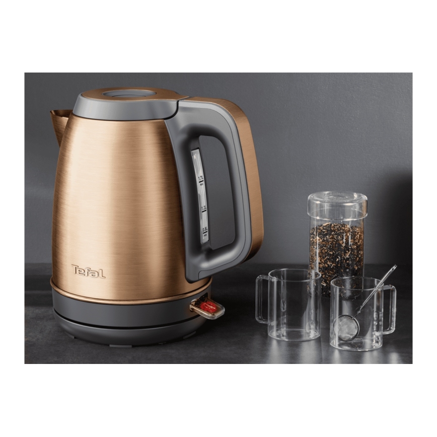 Tefal - COPPERTINTO Rapid‑Boil Electric Kettle 1.7 L, 2400 W / 230 V