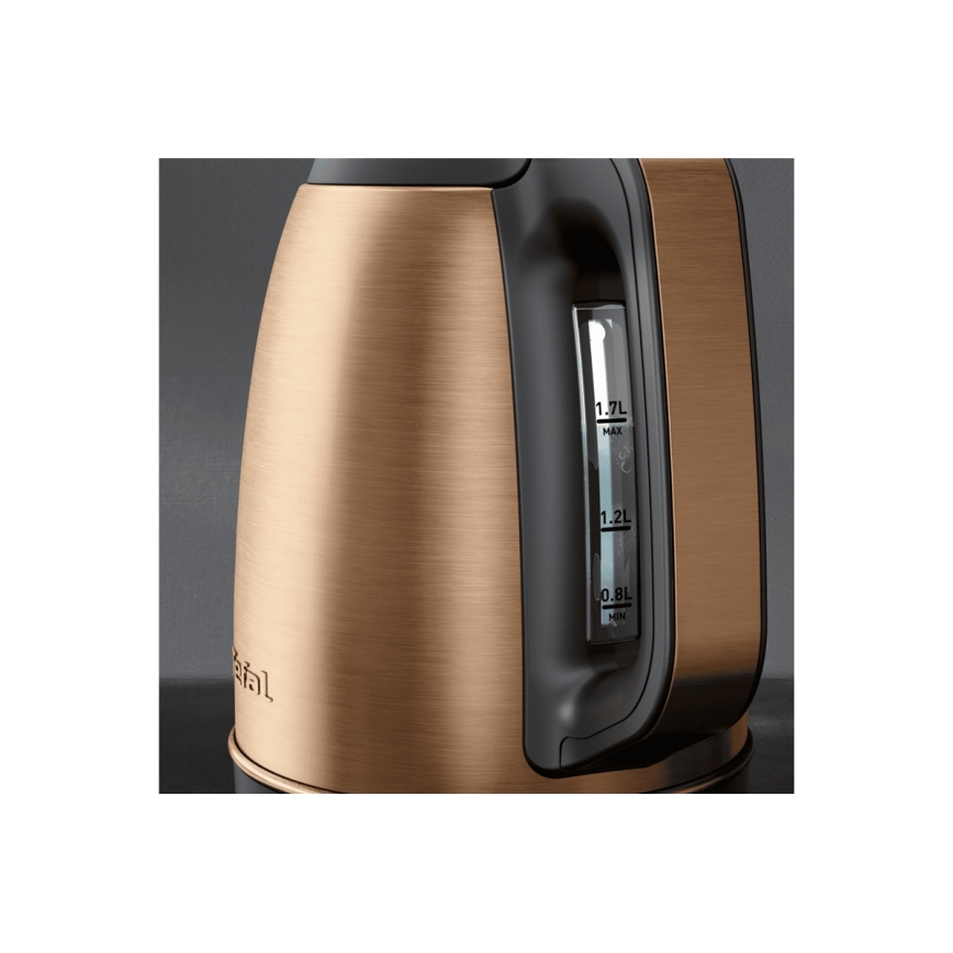 Tefal - COPPERTINTO Rapid‑Boil Electric Kettle 1.7 L, 2400 W / 230 V