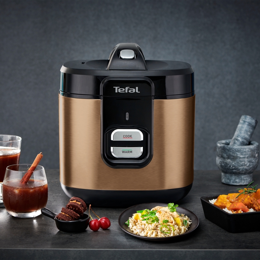Tefal - COPPERTINTO Rice Cooker 600/230V 2 L Copper