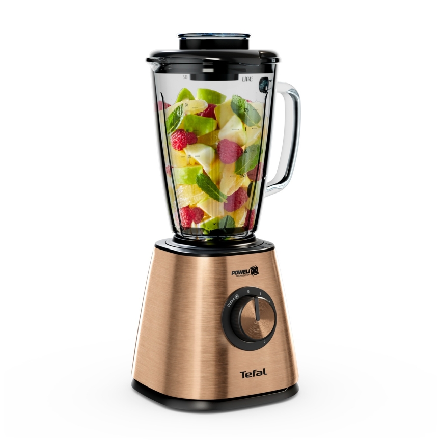 Tefal - Countertop blender 1.75 L BLENDFORCE 800 W / 230 V Copper