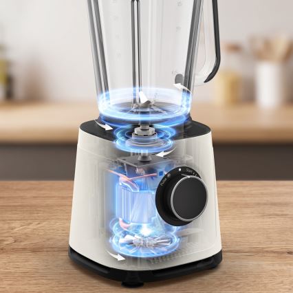 Tefal - Countertop blender 2 L PERFECTMIX ESSENTIAL 1200W/230V white