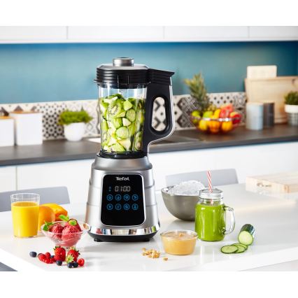 Tefal - Countertop blender HIGH SPEED ULTRABLEND BOOST 1300W/230V grey