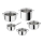 Tefal - DAILY COOK 10-piece stainless steel cookware set