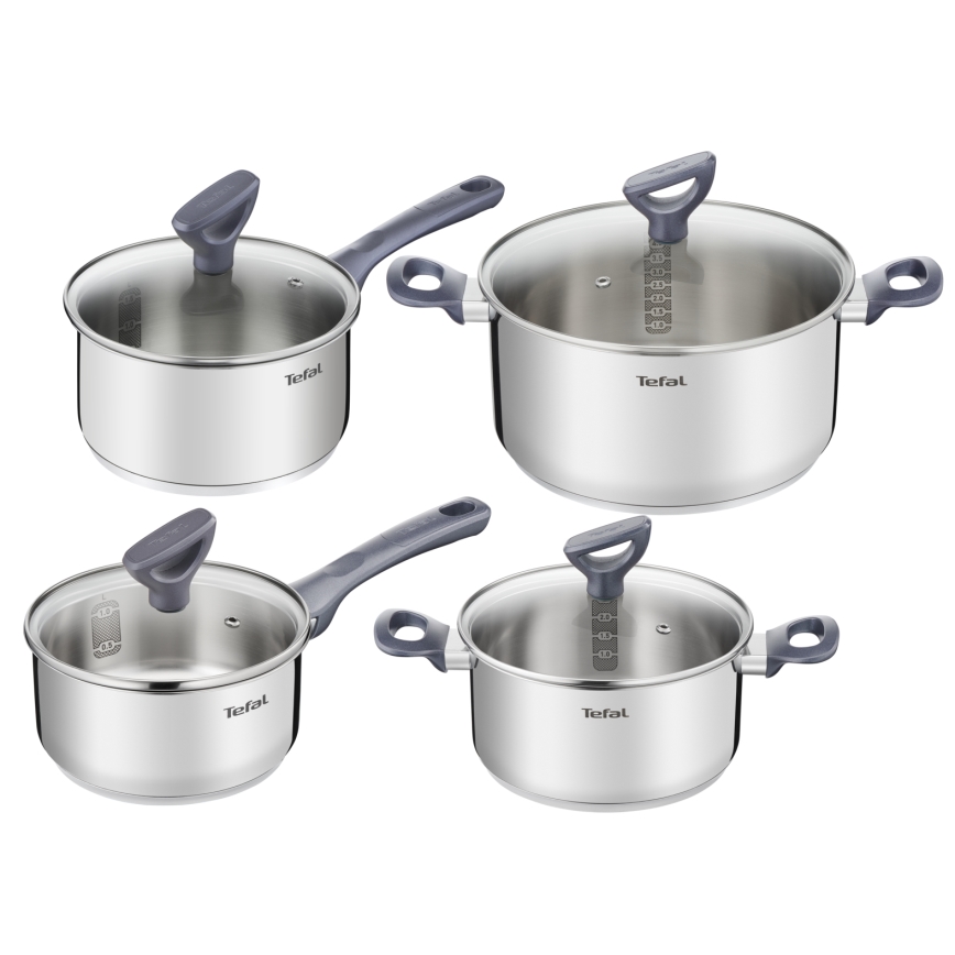 Tefal - DAILY COOK 8-piece cookware set