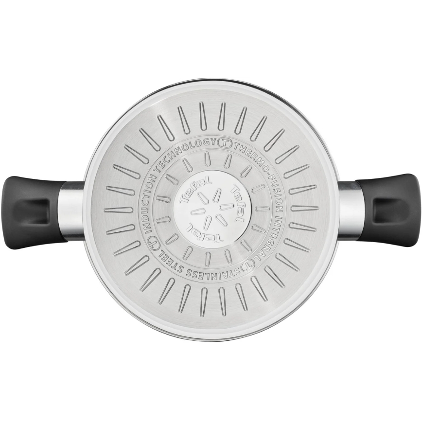 Tefal - DELICIOUS 3-piece stainless steel pot set