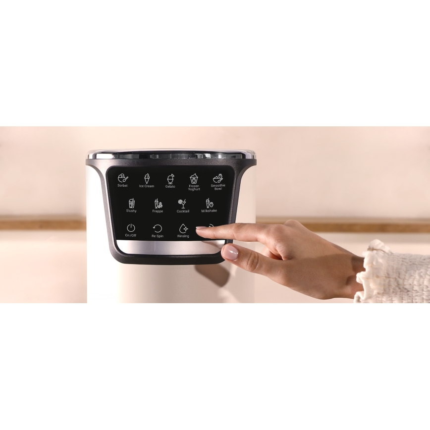 Tefal - DOLCI Ice Cream Maker 6W/230V, Beige
