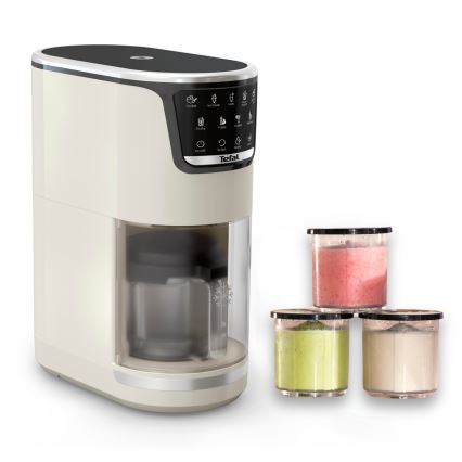 Tefal - DOLCI Ice Cream Maker 6W/230V, Beige