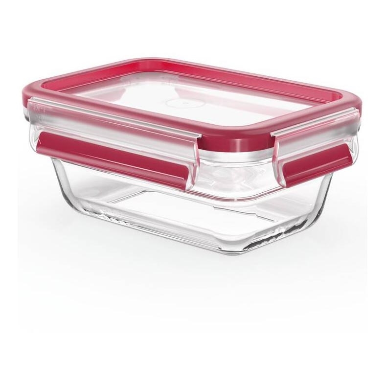 Tefal - Food container 0,45 l MSEAL GLASS red/glass