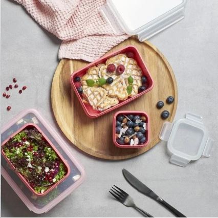 Tefal - Food container 0,55 l MSEAL COLOR pink