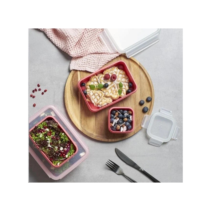 Tefal - Food container 0,55 l MSEAL COLOR pink