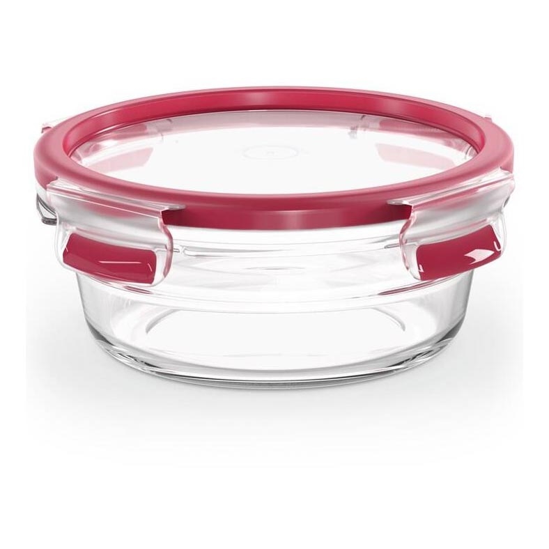 Tefal - Food container 0,6 l MSEAL GLASS red/glass