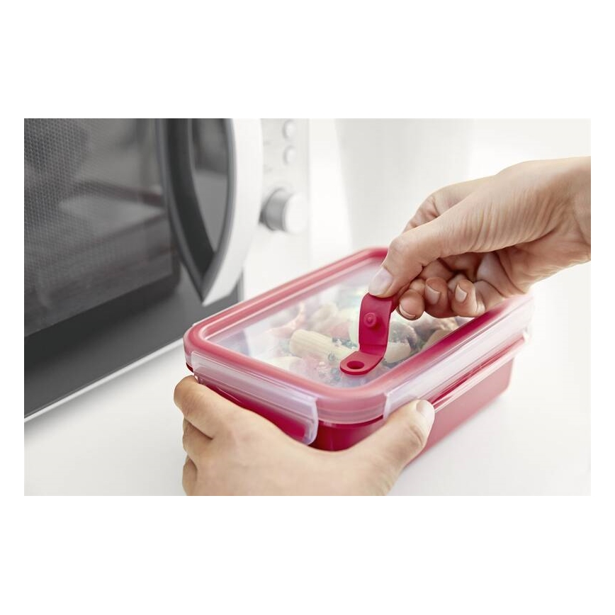Tefal - Food container 0,8 l MASTER SEAL MICRO red