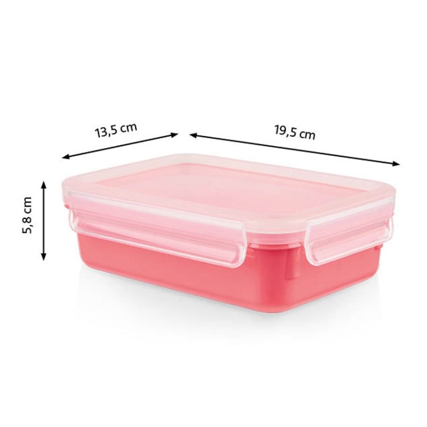 Tefal - Food container 0,8 l MSEAL COLOR pink