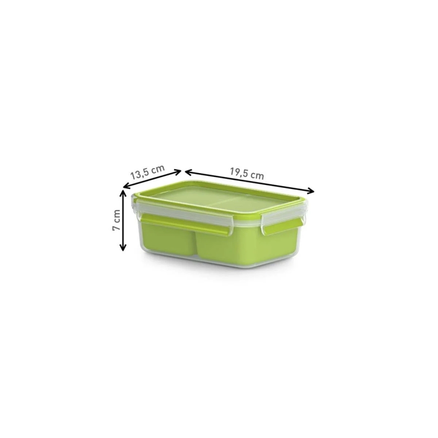 Tefal - Food container 1 l MASTER SEAL TO GO green