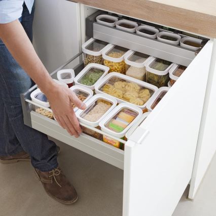 Tefal - Food container 2,2 l OPTIMA white/clear